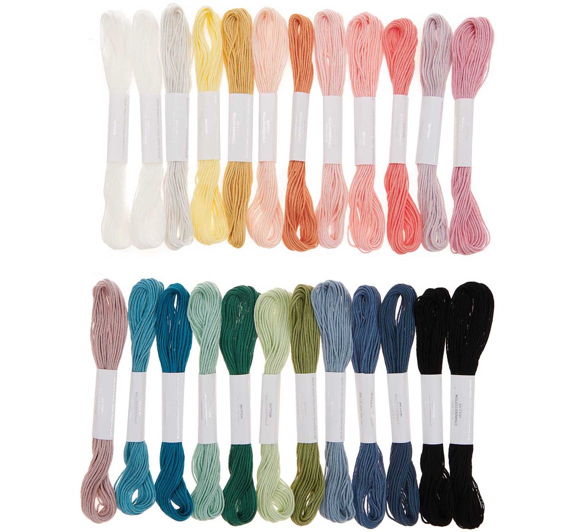 Rico Design Stickgarnset Multicolour - Pastell