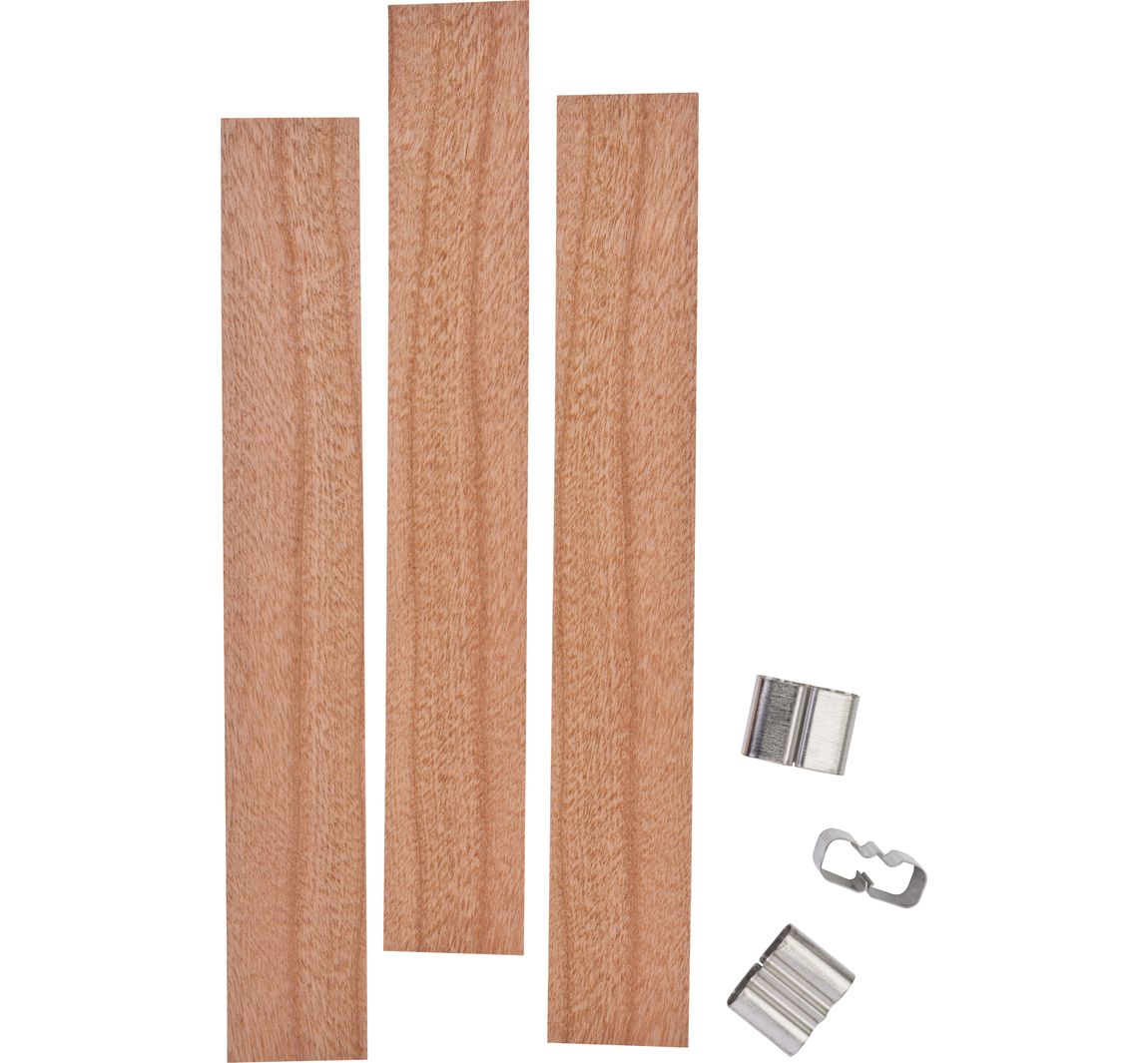 Holzdochte mit Halter - 22 mm, 3 Stück