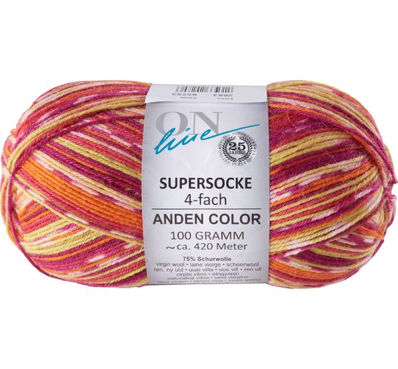 ONline Supersocke 100, Sort. 315, Anden Color