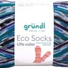 Gründl Eco Socks Life color Anthrazit/Türkis/Grau/Multicolor