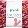 Gründl Eco Socks Life color Rot/Orange/Bordeaux/Multicolor