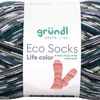 Gründl Eco Socks Life color Dunkelblau/Grün/Grau/Multicolor