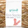Gründl Eco Socks Life color Kamel/Schlammm/Gold/Multicolor