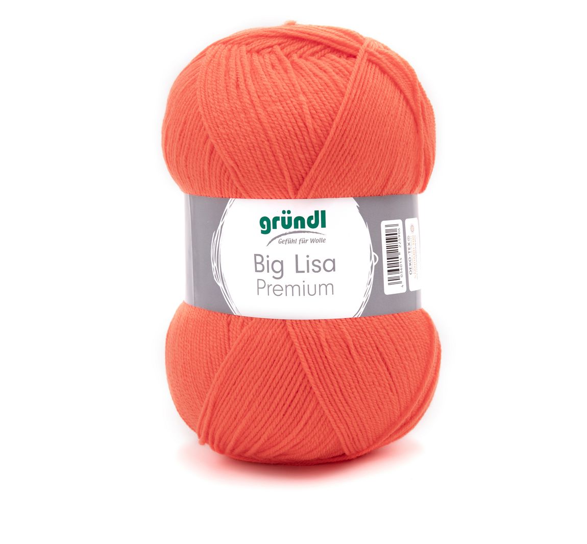 Wolle "Big Lisa" - Orange