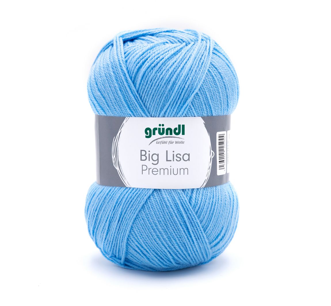 Wolle "Big Lisa" - Hellblau