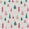 Cotton fabric "Fir trees"