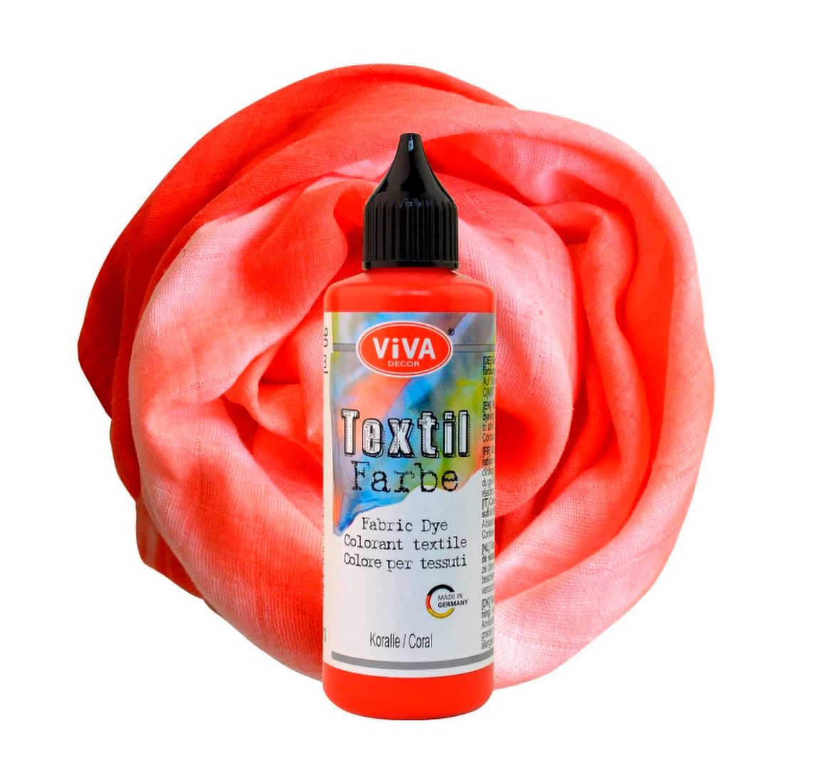 Viva Decor Textilfarbe - Koralle