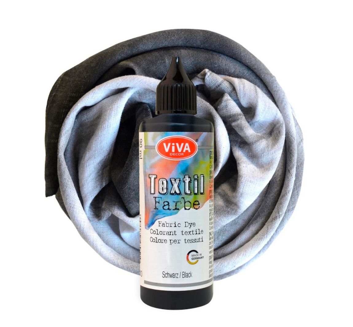 Viva Decor Textilfarbe - Schwarz