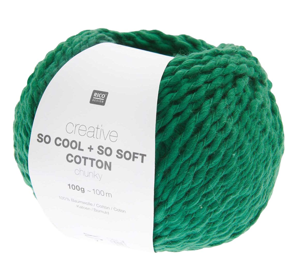 Rico Design Creative So Cool + So Soft Cotton Chunky - Efeu