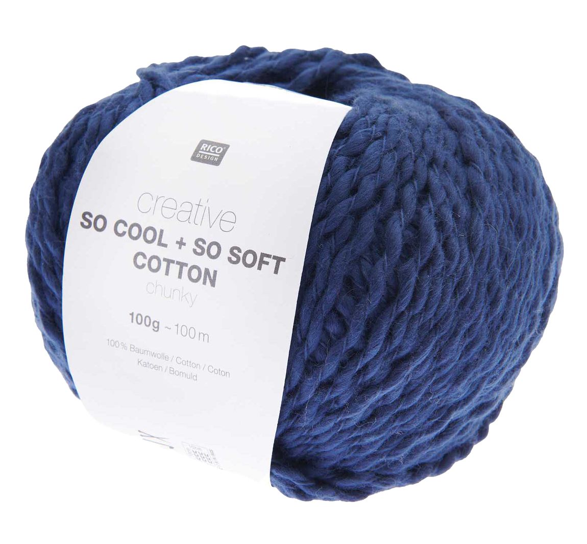 Rico Design Creative So Cool + So Soft Cotton Chunky - Marine