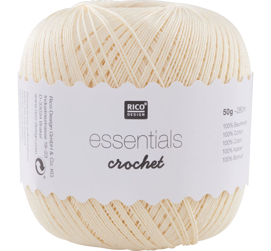 Rico Design Essentials Crochet - Vanille