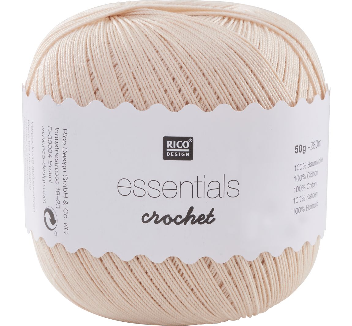 Rico Design Essentials Crochet - Beige