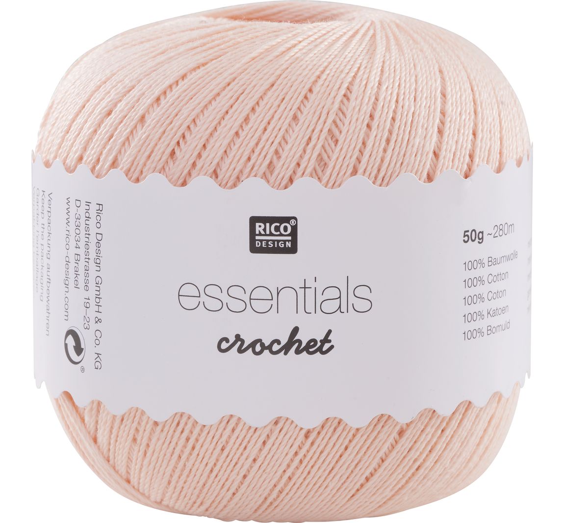 Rico Design Essentials Crochet - Nude