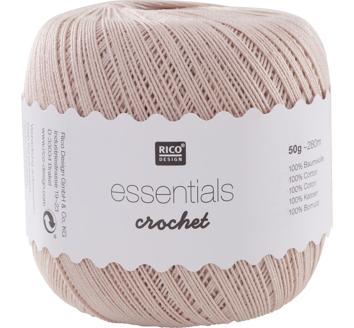 Rico Design Essentials Crochet - Puder