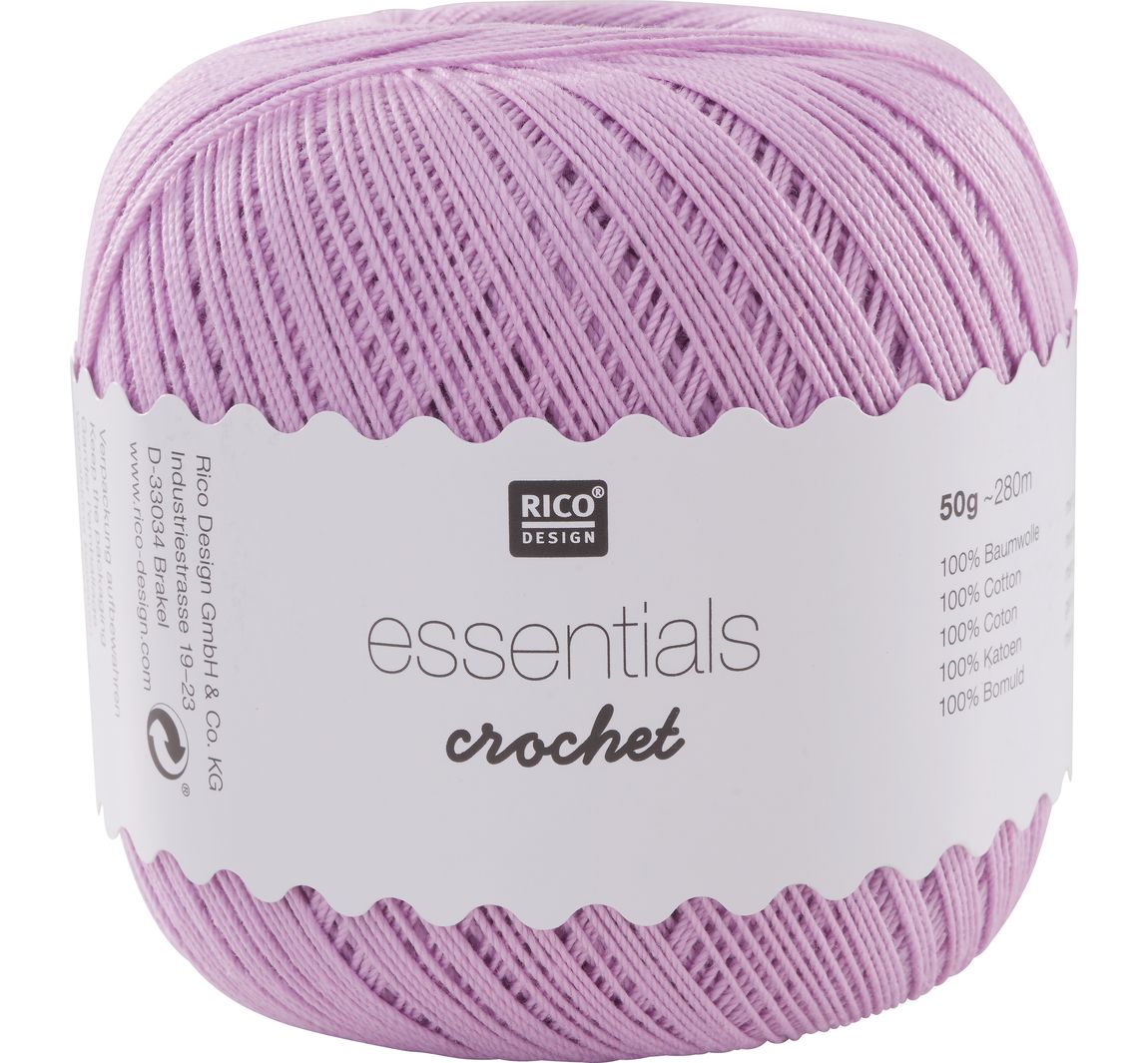 Rico Design Essentials Crochet - Flieder