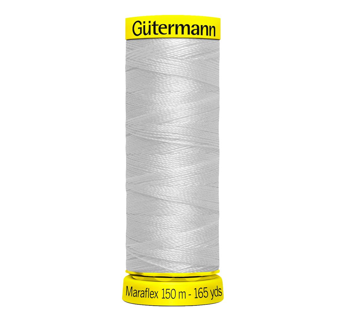 Gütermann Maraflex, No. 120, für hochelastische Nähte - 8 Silber