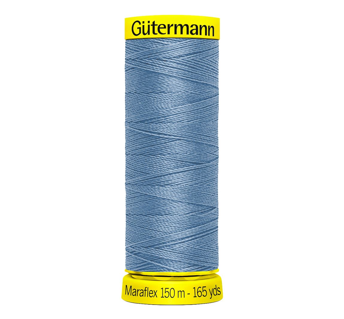 Gütermann Maraflex, No. 120, für hochelastische Nähte - 143 Mittelblau