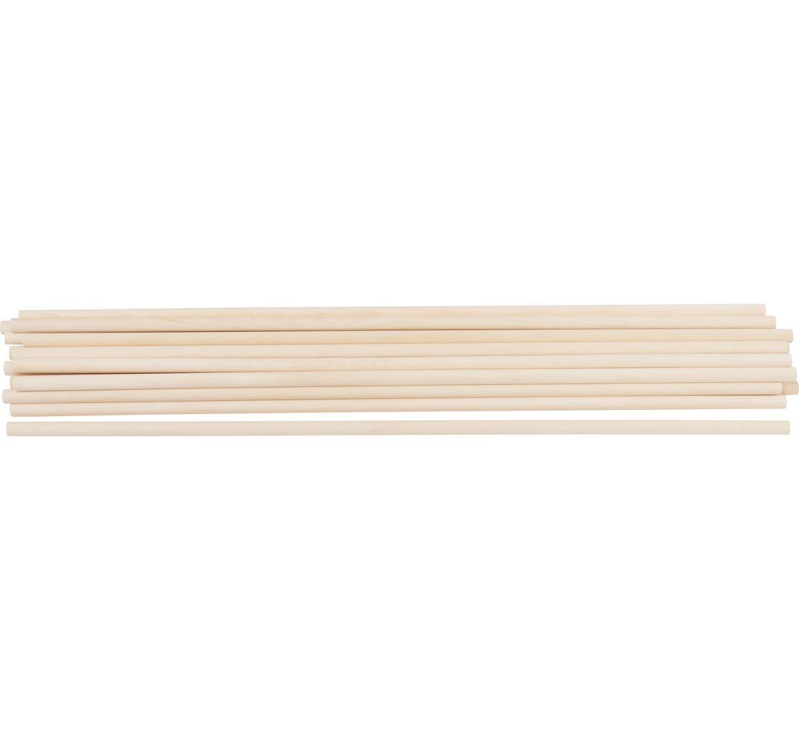 VBS Rundstäbe, 50 cm - Ø 10 mm, 20 Stück