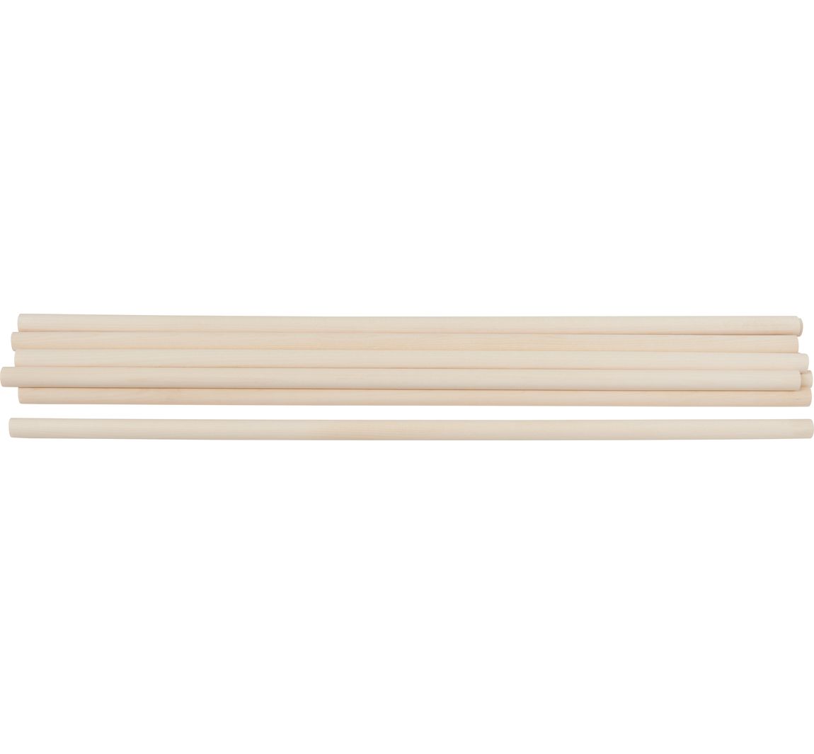 VBS Rundstäbe, 50 cm - Ø 12 mm, 10 Stück