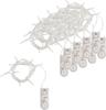 VBS Mini LED chains of lights with timer, 10 pieces