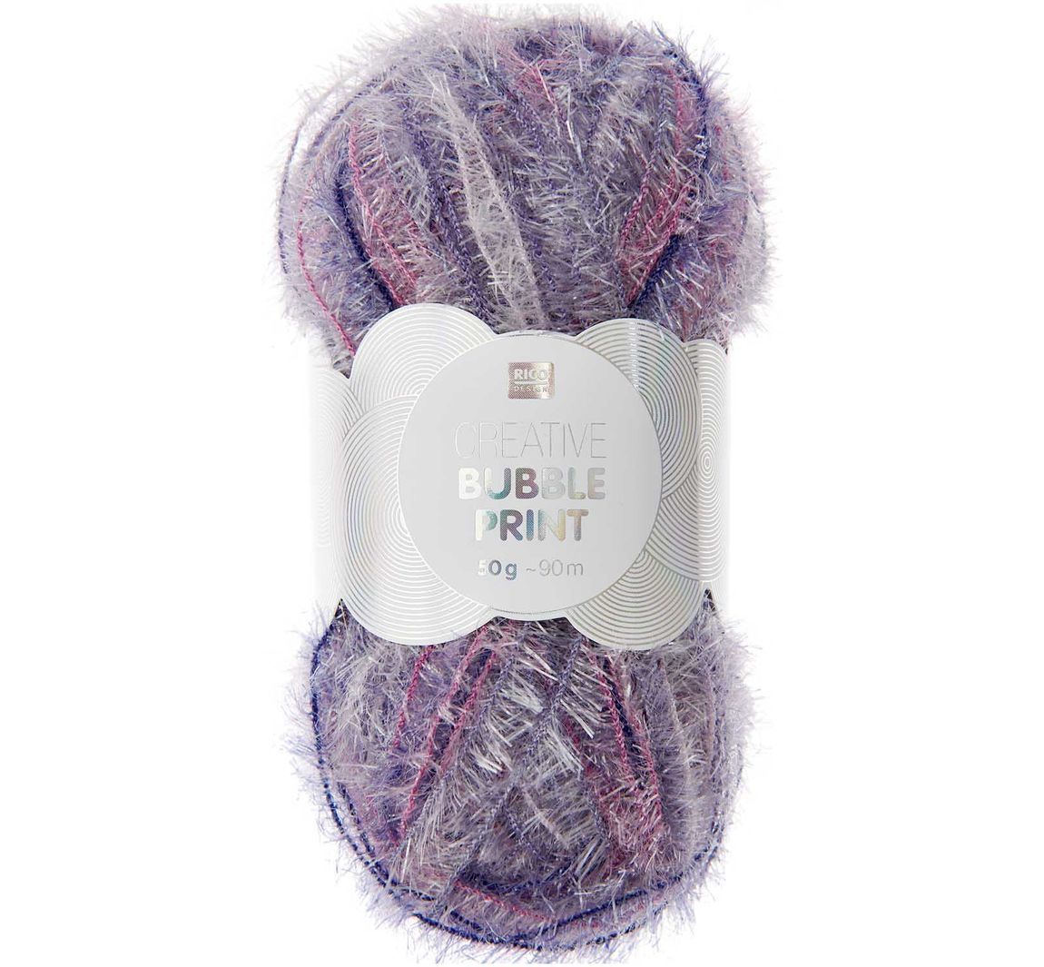 Rico Design Creative Bubble Print - Aubergine