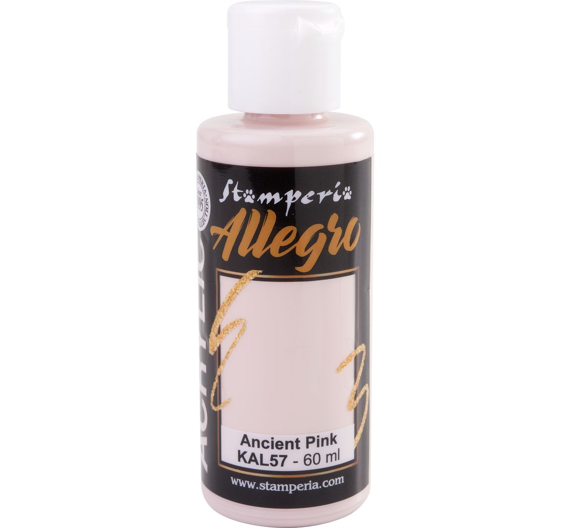 Stamperia "Allegro Acrylic" - Ancient Pink