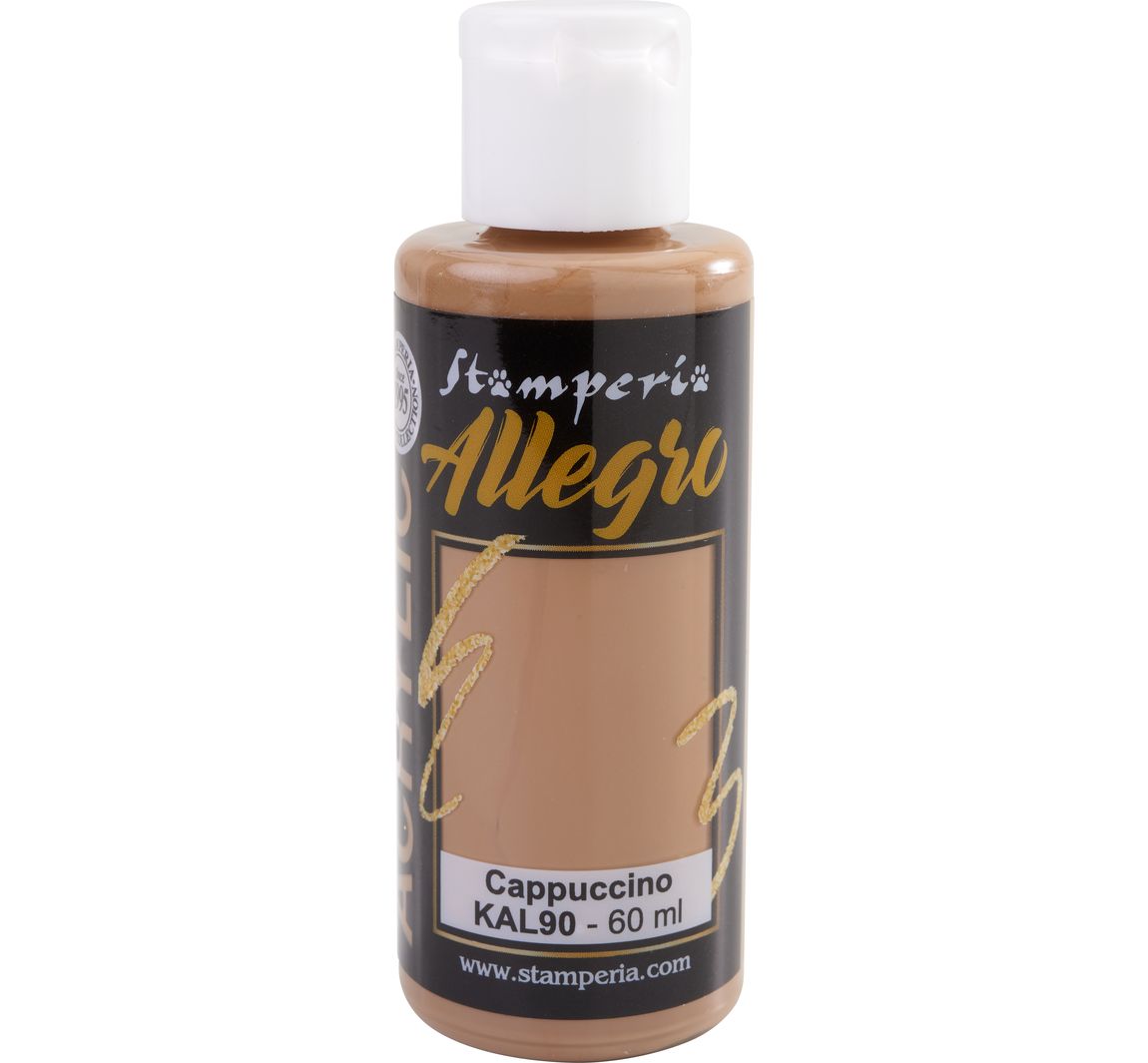 Stamperia "Allegro Acrylic" - Cappuccino