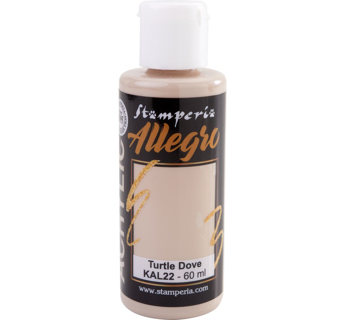 Stamperia "Allegro Acrylic" - Turtle Dove