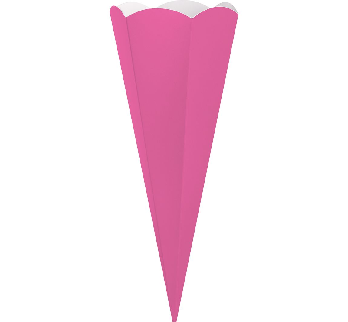 Schultüten-Zuschnitt - Pink