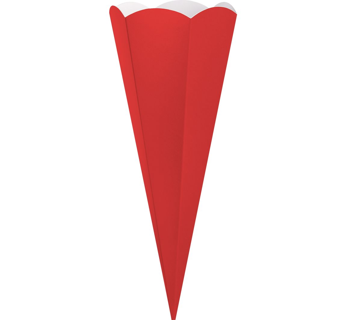 Schultüten-Zuschnitt - Rot