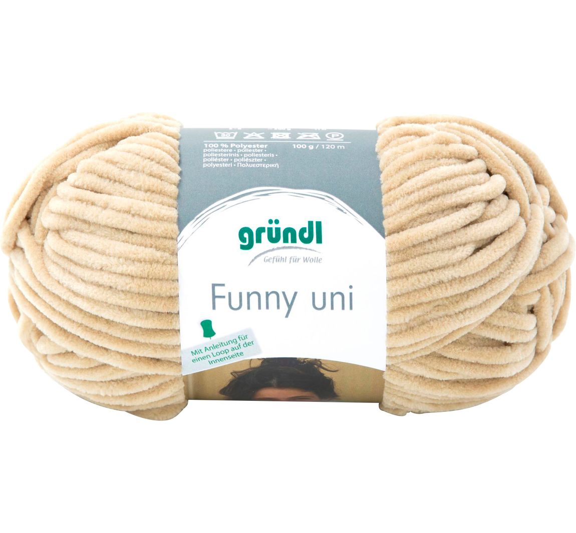 Wolle Funny Uni - Farbe 19