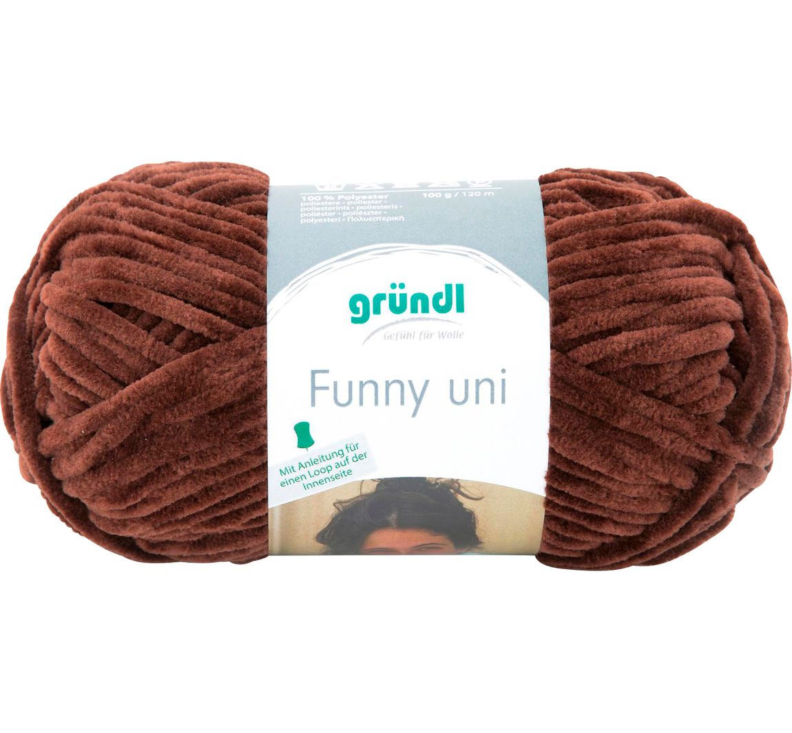 Wolle Funny Uni - Farbe 20