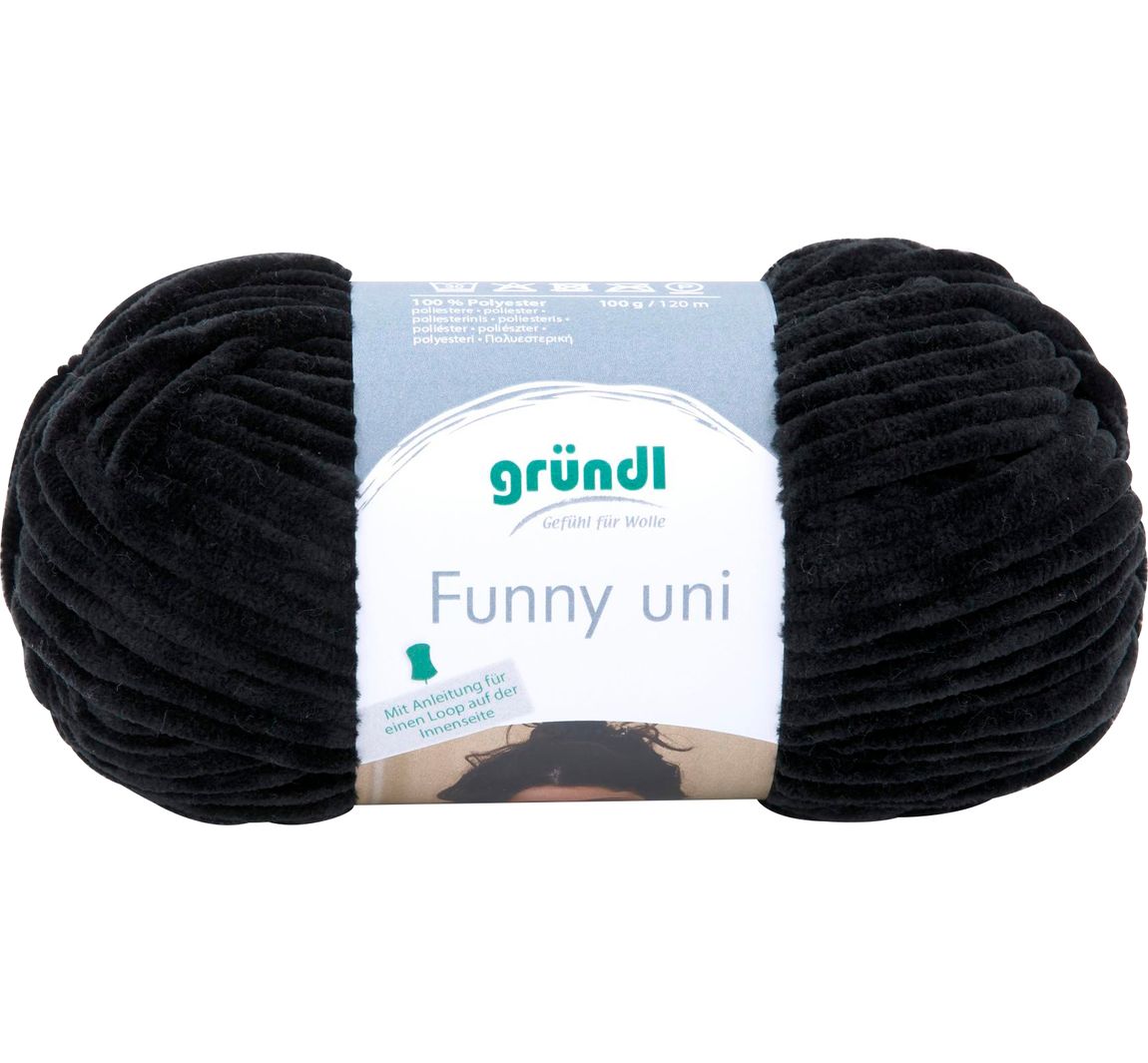 Wolle Funny Uni - Farbe 17
