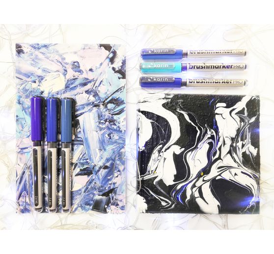 Karin Brushmarker PRO Set, 12 Farben