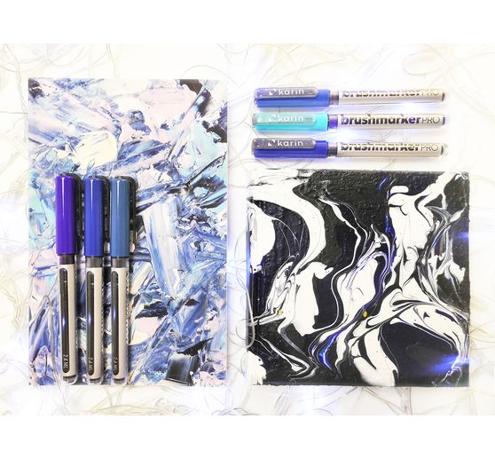Karin Brushmarker PRO Set, 12 Farben