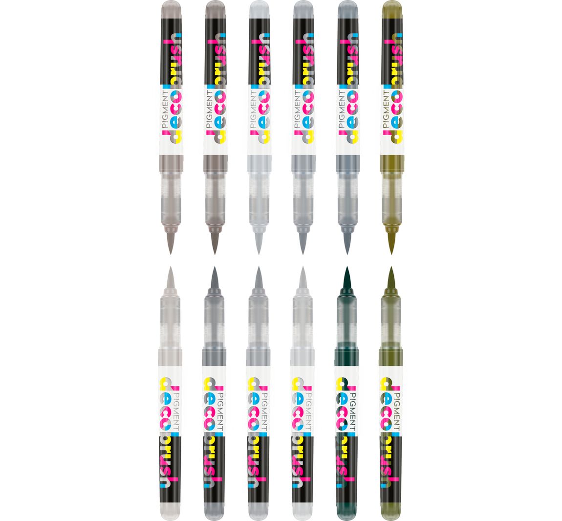Karin PIGMENT Decobrush Collection - Grey Colors