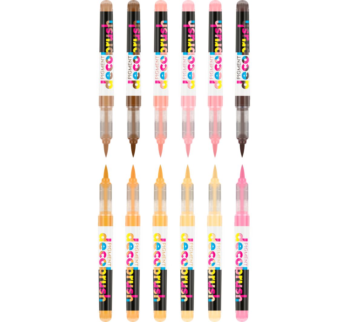 Karin PIGMENT Decobrush Collection - Nude Colors