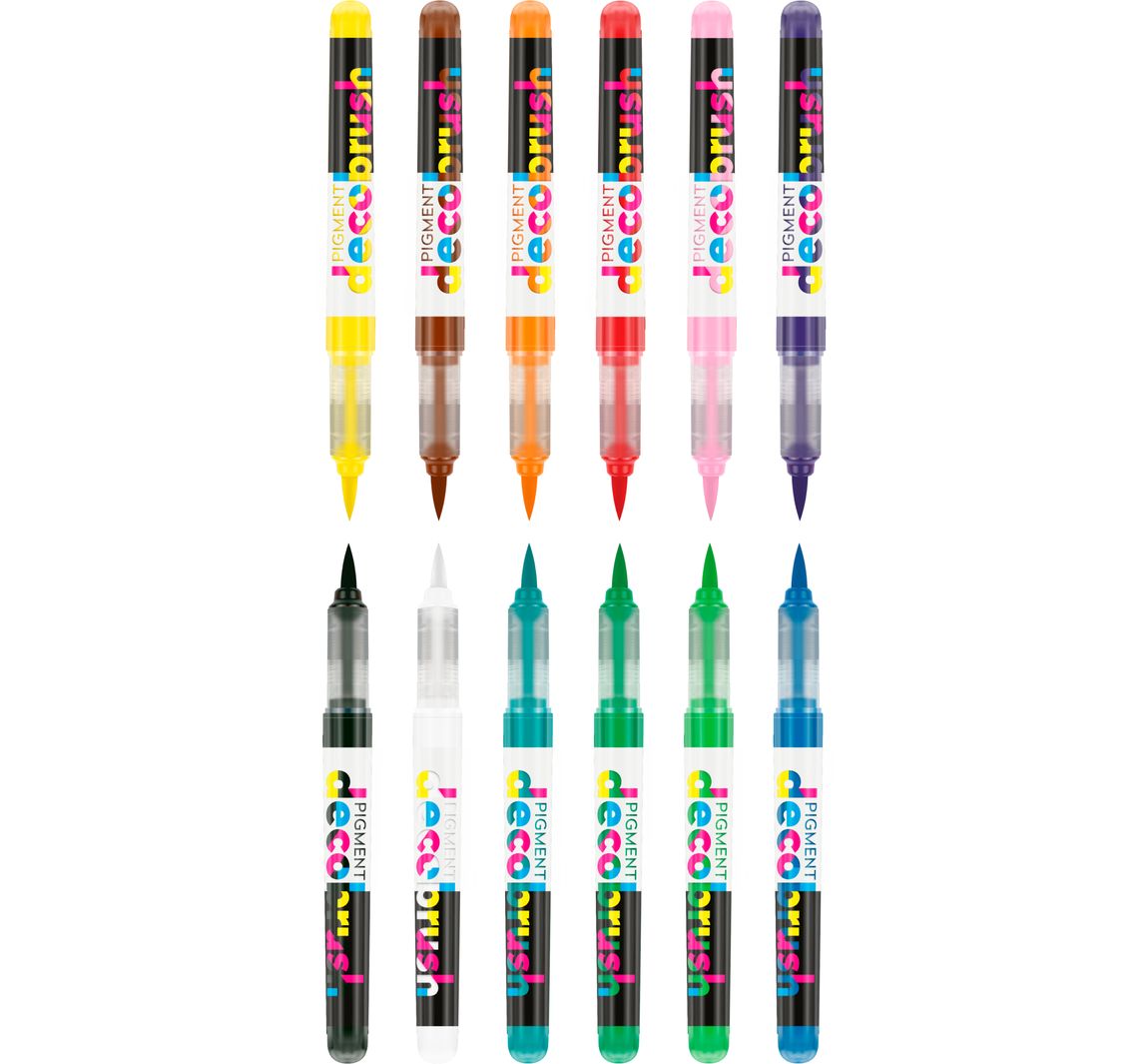 Karin PIGMENT Decobrush Collection - Basic Colors