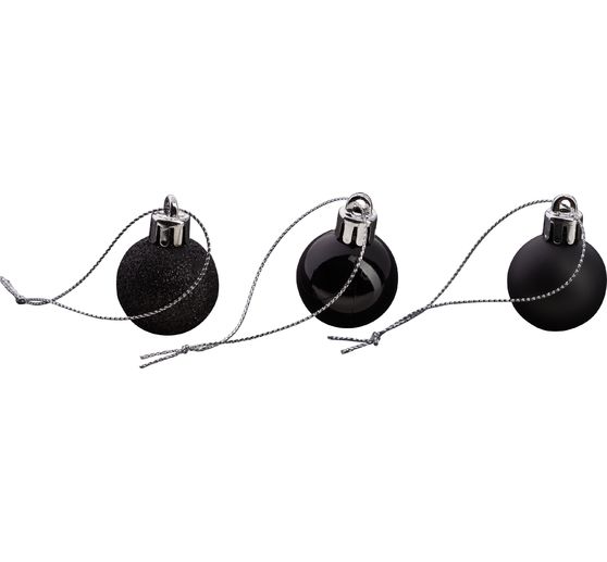 Weihnachtskugeln aus Kunststoff, 27 Stück