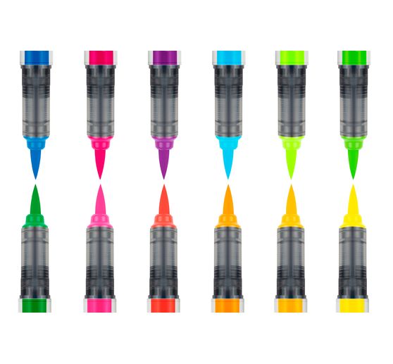 Karin Brushmarker PRO Set, 12 Farben