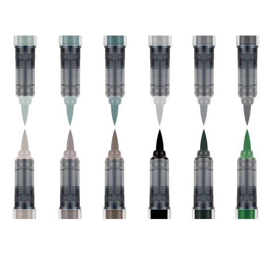 Karin Brushmarker PRO Set, 12 Farben