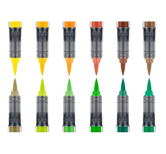 Karin Brushmarker PRO Set, 12 Farben