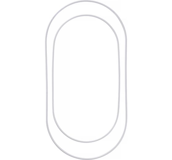 VBS Metallring "Oval", 2er-Set