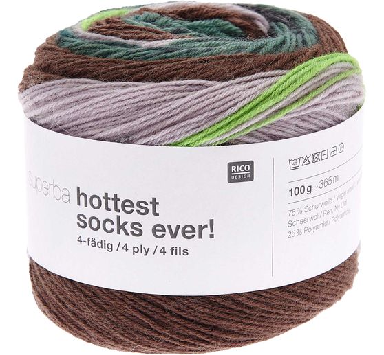 Rico Design Superba Hottest Socks Ever!
