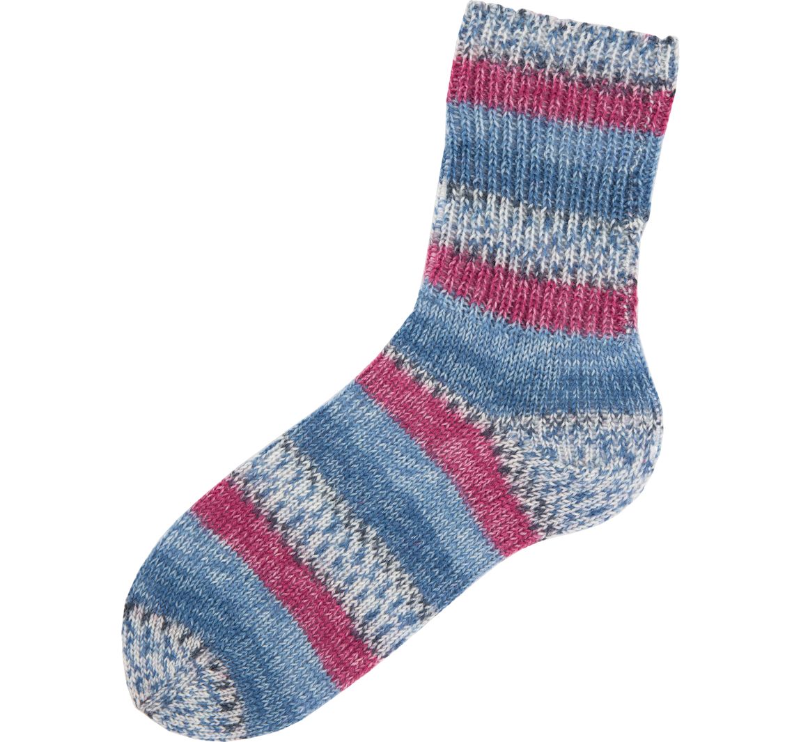 Gründl Hot Socks Torbole - Königsblau/Burgund/Royal/Weiß/Marine