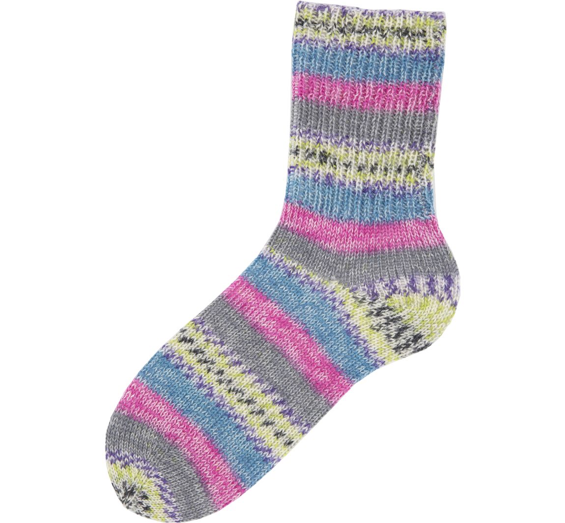 Gründl Hot Socks Torbole - Lavendel/Capri/Pflaume/Weiß/Salatgrün/Graphit