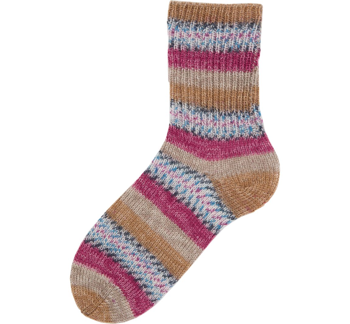 Gründl Hot Socks Torbole - Beige/Burgund/Graphit/Weiß/Royal/Rot/Camel