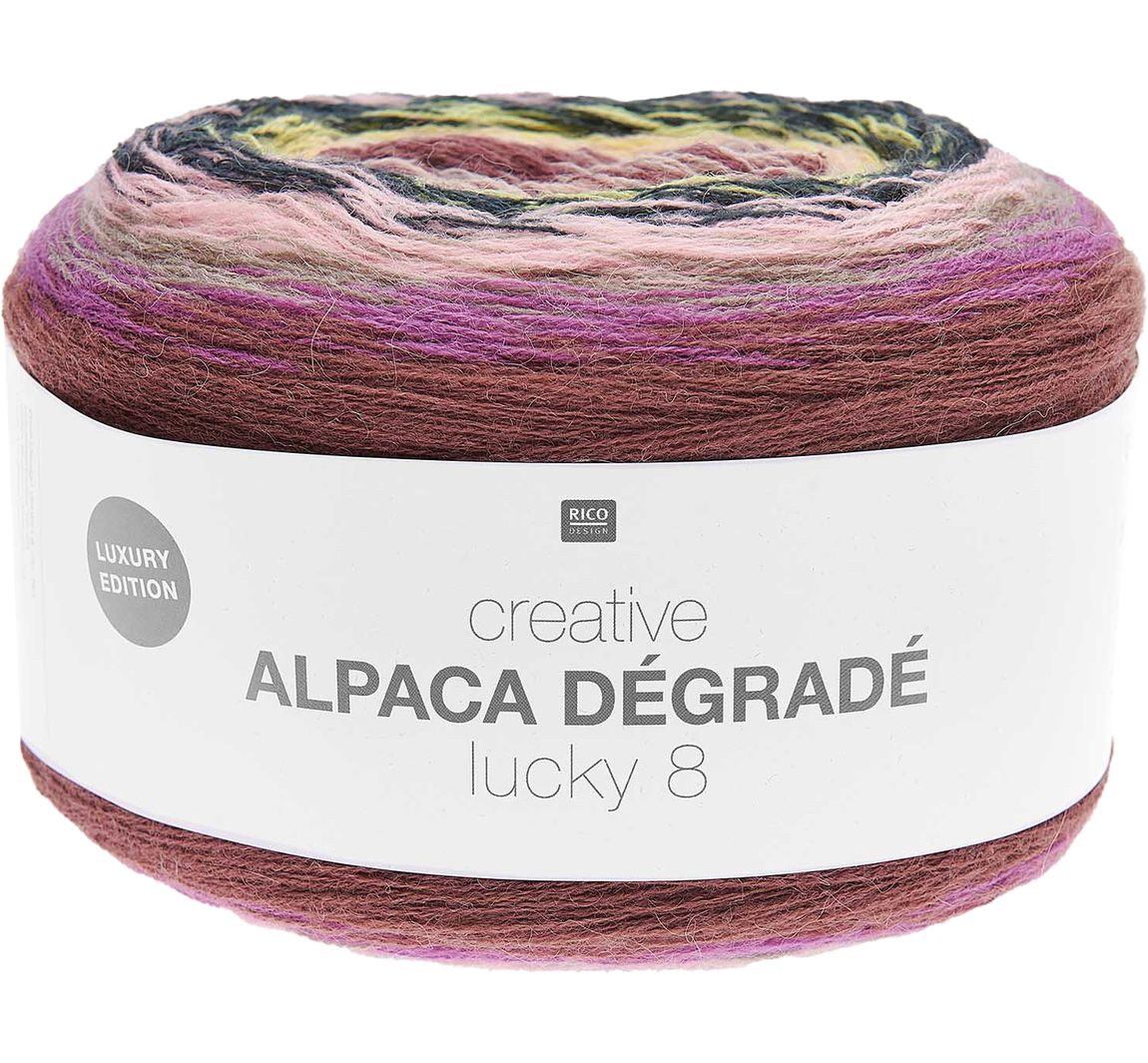 Rico Creative Alpaca Dégradé Lucky 8 - Ethno