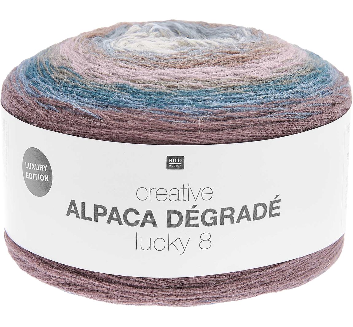 Rico Creative Alpaca Dégradé Lucky 8 - Winter