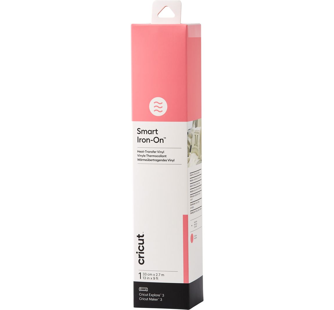 Cricut Aufbügelfolie Smart Iron-on, 33 x 270 cm - Pink